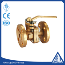 bronze floating flange ball valve